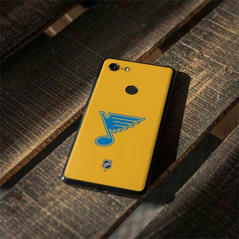 NHL St. Louis Blues Solid Background Google Pixel 3 Skin